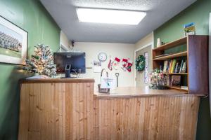 Knihovna v penzionu – hostince