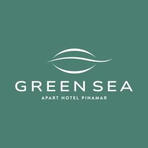 a green sea resort hotel logo at Green Sea Apart Hotel in Pinamar