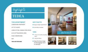 a screenshot of a home page of a real estate website at Tedea Apartment in Vernazza