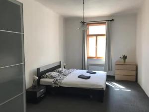 Postel nebo postele na pokoji v ubytování Big family apartment