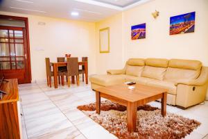 Posezení v ubytování RESIDENCE BELMANN