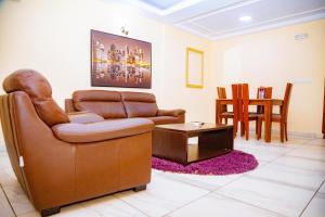 Posezení v ubytování RESIDENCE BELMANN