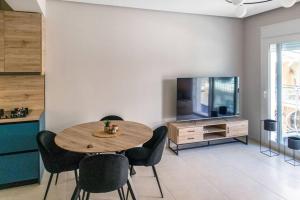 TV a/nebo společenská místnost v ubytování Siesta Apartment