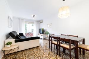 Posezení v ubytování Piso junto a Parque de las Ciencias en Granada