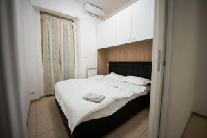 Postel nebo postele na pokoji v ubytování Intero appartamento a Pero