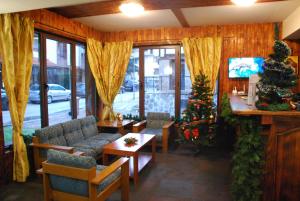 Posezení v ubytování Guest House ANEX