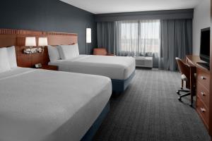 Katil atau katil-katil dalam bilik di Courtyard by Marriott Phoenix West/Avondale