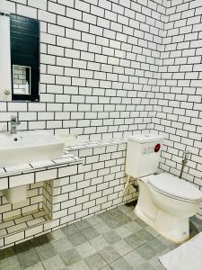 Koupelna v ubytování La Villas@Suanphueng