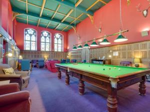 a billiard room with a pool table in it at 2 Bed in Fort Augustus 80700 in Fort Augustus