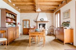 Posezení v ubytování B&B Ernestine Family Home