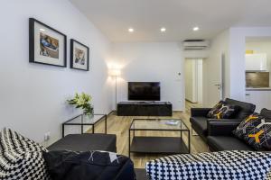 Χώρος καθιστικού στο Apartment Allure