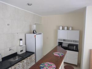 Dapur atau dapur kecil di Apartamento 2 quartos em Conservatória - até 7 pessoas!