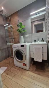 Kúpeľňa v ubytovaní Apartament w Śródmieściu