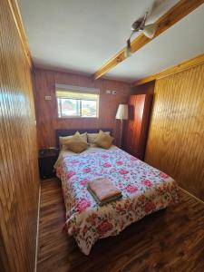 Postel nebo postele na pokoji v ubytování DEPARTAMENTO VILLA LAS NIEVES
