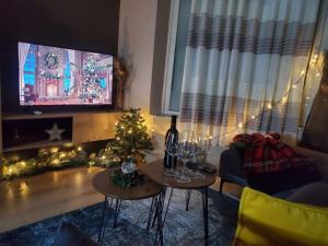 TV a/nebo společenská místnost v ubytování My Guest Base