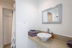 Koupelna v ubytování MariaMar Suites
