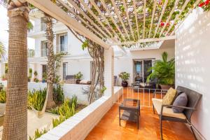 Posezení v ubytování MariaMar Suites
