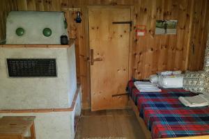 Postel nebo postele na pokoji v ubytování Almhütte für Summer und Wintersport