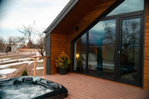 Zenit Chalet Sohodol-Bran om vinteren