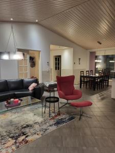 Posezení v ubytování Villa Snowflake