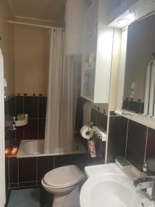 Koupelna v ubytování Apartman Vuković