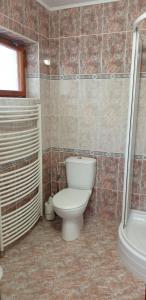 Koupelna v ubytování Apartmán v centru Království sov