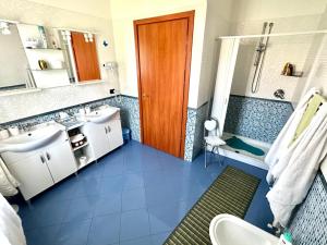 Koupelna v ubytování B&B Mariposa