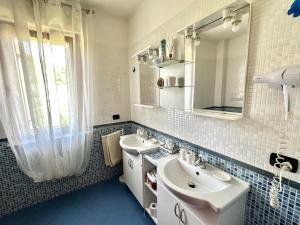 Koupelna v ubytování B&B Mariposa