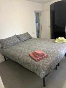 Postel nebo postele na pokoji v ubytování Appartamento Travai