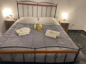 Postel nebo postele na pokoji v ubytování Centralissimo 50mt