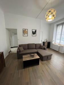 Χώρος καθιστικού στο Bienvenue chez Coco