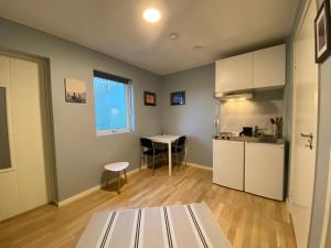 Кухня или кухненски бокс в Your Dream Studio in Bergen