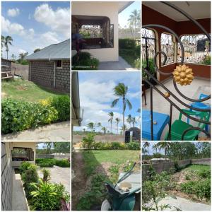 a collage of photos with a house and palm trees at Rabai,Mazeras. Off Jumbo steel mills/kombeni girls before the coast line of Mombasa Kenya. in Kilifi
