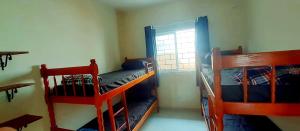 Ένα ή περισσότερα κρεβάτια σε δωμάτιο στο Casa Monções