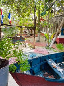 Zahrada ubytování Casa Jade Ecobungalows Las coloradas