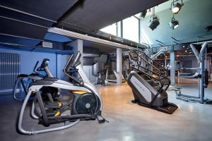 Fitness centrum a/nebo fitness zařízení v ubytování Hotel Königshof