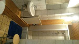 Koupelna v ubytování Privatzimmer - P Krol