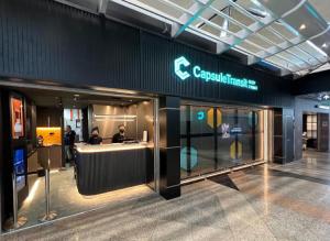 Vstupní hala nebo recepce v ubytování CapsuleTransit Sleep Lounge KLIA T1 Airport Hotel - Landside, Public Area at Lvl 5