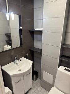 Ένα μπάνιο στο Apartment HILLI