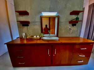Sesatha lake Kandy tesisinde bir banyo
