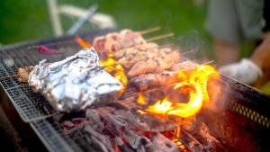 Attrezzature per barbecue disponibili per gli ospiti della casa vacanze
