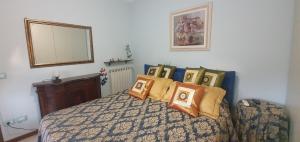 Ένα ή περισσότερα κρεβάτια σε δωμάτιο στο Apartment near the beach