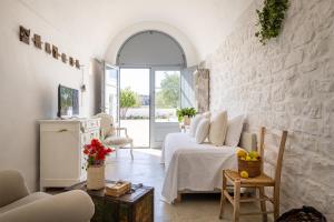 Posezení v ubytování Masseria Le Torri