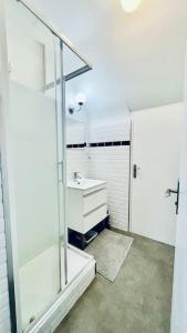 Koupelna v ubytování TI Huel