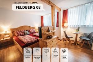 Posezení v ubytování Forsters Schwarzwald Pension