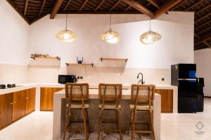 Kuchyň nebo kuchyňský kout v ubytování Sundance Residence Nusa Penida