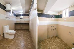 een badkamer met een toilet en een wastafel bij FabHotel River Bank in Bashist