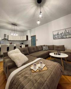 Posezení v ubytování Kosante - luxury apartment - 150 m2 with fitness room