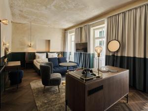 Posezení v ubytování A-ROSA Collection Straubinger Grand Hotel Bad Gastein