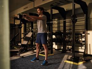 Fitness centrum a/nebo fitness zařízení v ubytování A-ROSA Collection Straubinger Grand Hotel Bad Gastein